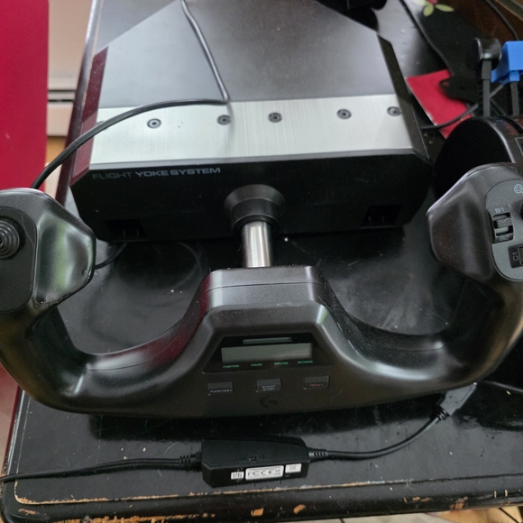 Logitech Flight Yoke System Controller